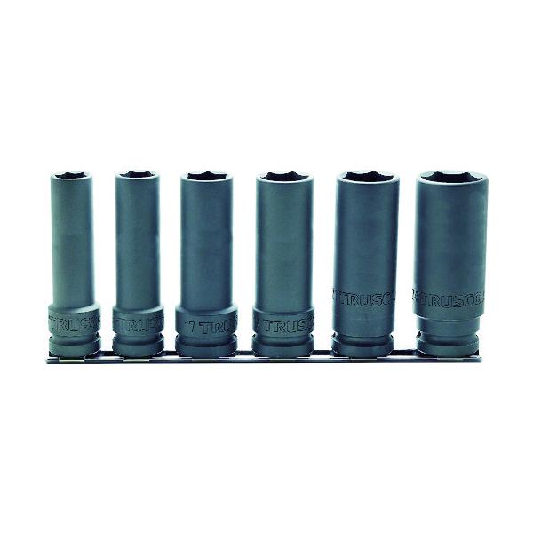 トラスコ TRUSCO インパクト用超ロングソケットセット 長さ100mm T4-6SL-100-SET 819-1216