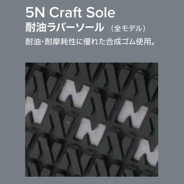 安全靴 ニューバランス 限定カラー 在庫品 紐タイプ ローカット メンズ 作業靴 ワーキングシューズ ポートランド PL-414GL 27.5cm ネイビー_5