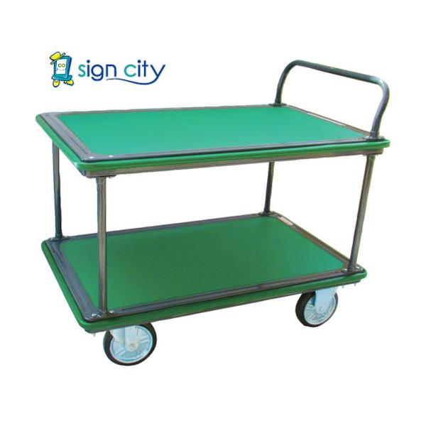 トラスコ TRUSCO ハイグレード運搬車 2段片袖型 1200X750 504EBNA 555-8185