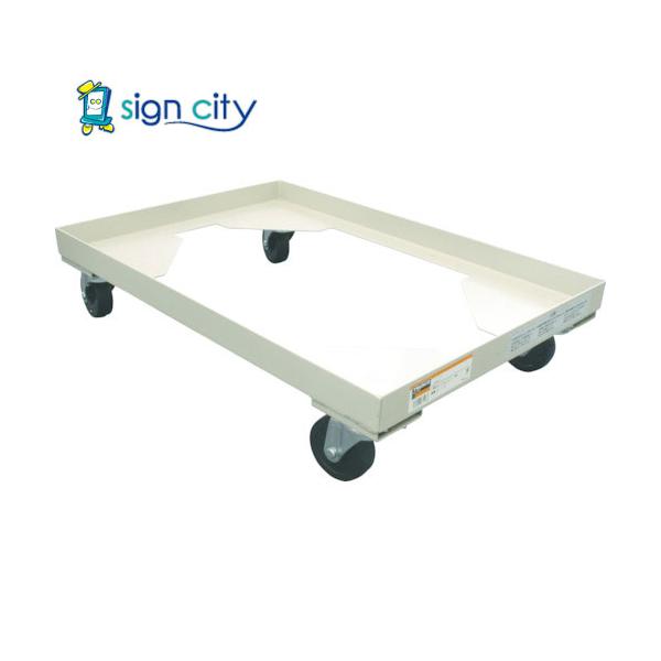 トラスコ TRUSCO 箱台車 内寸580×400 ゴム車 オール自在タイプ B-4BG 510-4971