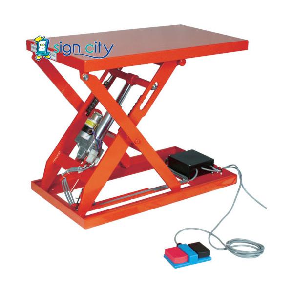 トラスコ TRUSCO テーブルリフト1000kg電動Bねじ200V 800×1050mm HDL-L100810V-22 464-3364