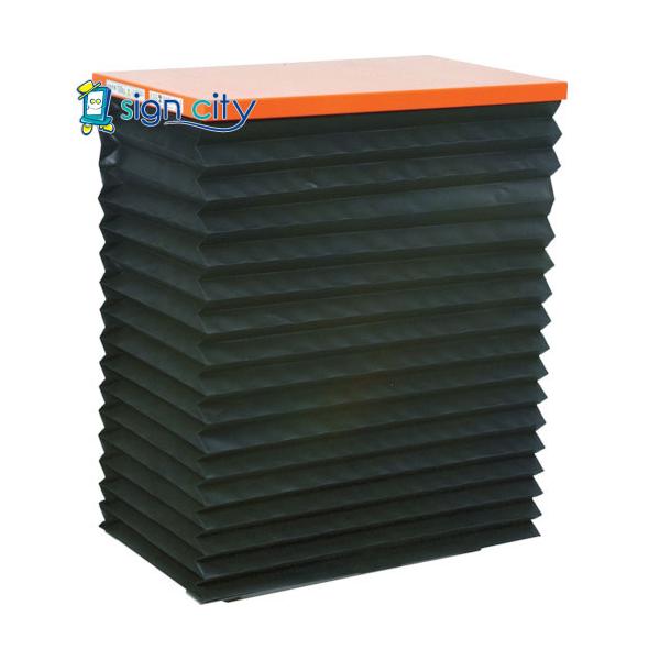 トラスコ TRUSCO テーブルリフト 250kg 電動Bねじ式 200V 750×1200mm 蛇腹付 HDL-L25712VJ-22 256-8719