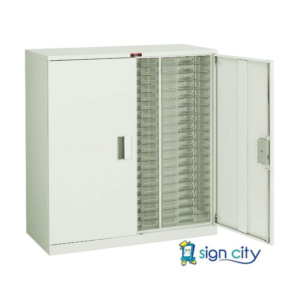 トラスコ中山 オレンジブック TRUSCO オフィス カタログケース 両開 浅型3列20段 825X395XH880 A3C20D 457-1720