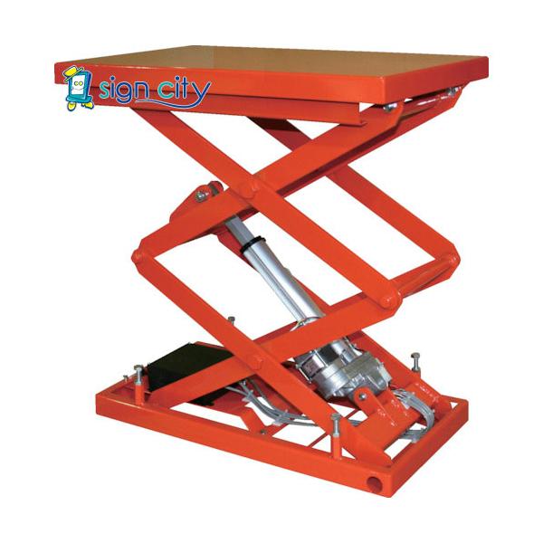 トラスコ TRUSCO テーブルリフト200kg 電動Bねじ式 DC24V 450×600×200〜880 HDL-W20406V-D2 572-4285