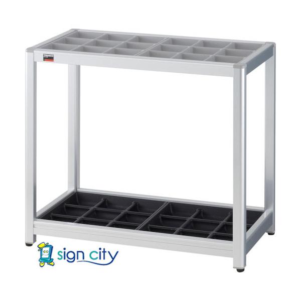 トラスコ TRUSCO アルミ傘立て 18本立 TAK-18 261-1546