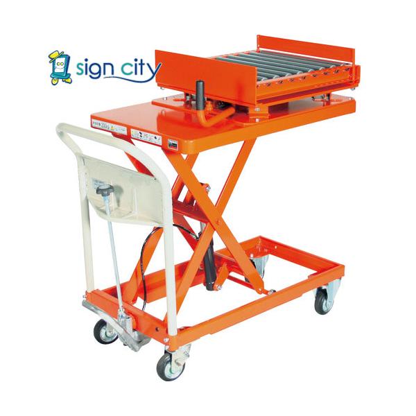 トラスコ TRUSCO 金型移動用ハンドリフター 200kg 500X800 回転台付 HLFA-S250TM1 115-7946