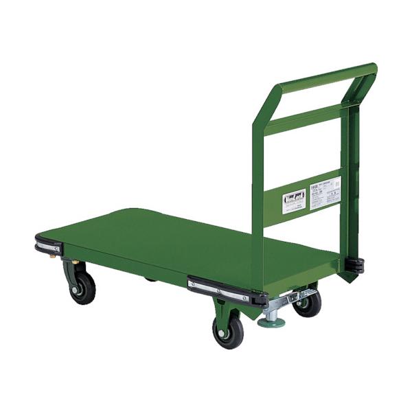 トラスコ中山 TRUSCO オレンジブック 鋼鉄製運搬車 900X600 Φ150鋳物車輪 ストッパー付 OHN-2S 308-1125