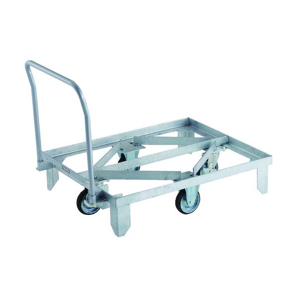 トラスコ中山 TRUSCO オレンジブック ネットパレット台車 0810用 ハンドル付 RBPC-0810H 206-3247
