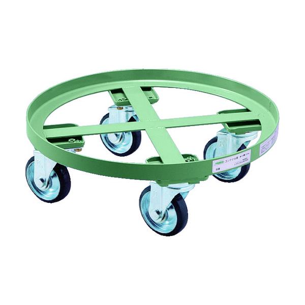 トラスコ中山 TRUSCO オレンジブック 円形台車 全周ガイド型 荷重500kg 台寸Φ610 RC-500 510-0895