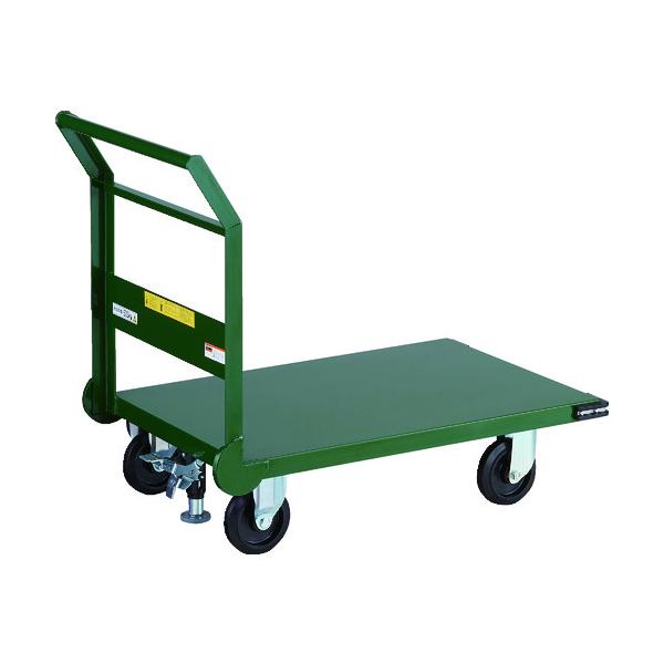 トラスコ中山 TRUSCO オレンジブック 鋼鉄製運搬車 900X600 Φ150エアキャスター Lストッパー付 SH-2NACSS 772-6422
