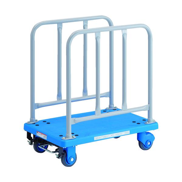 トラスコ中山 TRUSCO オレンジブック グランカートサイレント サイドハンドル 718X468 ストッパー付 TPX-710S 125-8935