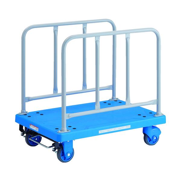 トラスコ中山 TRUSCO オレンジブック グランカートサイレント サイドハンドル 900X605 ストッパー付 TPX-910S 125-8939