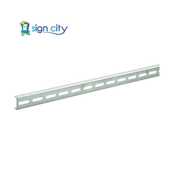 穴あきU金具 トラスコ TRUSCO 穴あきU金具U38 スチール L2400 4本組 TKU3-240-U 490-0154