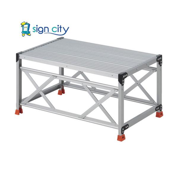 トラスコ TRUSCO 作業用踏台 1段 高さ0.5m 天板1000×600 TSF-11065 258-0897