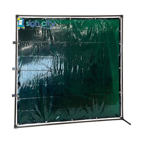 トラスコ TRUSCO 溶接遮光フェンス 2020型接続固定足 緑 YFASK-GN 487-6059