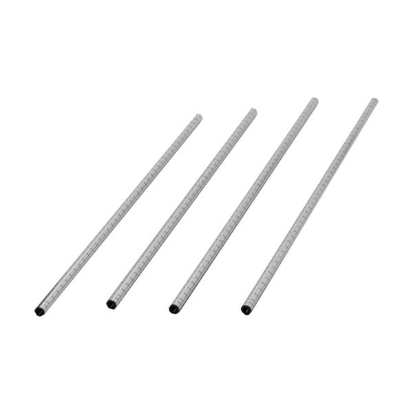 トラスコ TRUSCO スチール製ワゴン用傾斜棚用支柱 ツールワゴン フェニックスワゴン用 H1300用 4本入 PEW-13H-M16SET 493-9590 7,469円