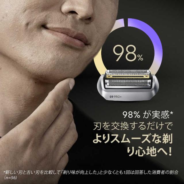 ブラウン 9pro+ 替刃 UEFAチャンピオンズリーグ braun 96M BRAUN CHAMPIONS LEAGUE シェーバー 髭剃り シリーズ9/9Pro/9Pro+用 替え刃 F/C96M 男性 男性用 メンズ 顔 顔そり ムダ毛処理 深剃り 純正 交換用 替刃 爆買 Series9 PRO