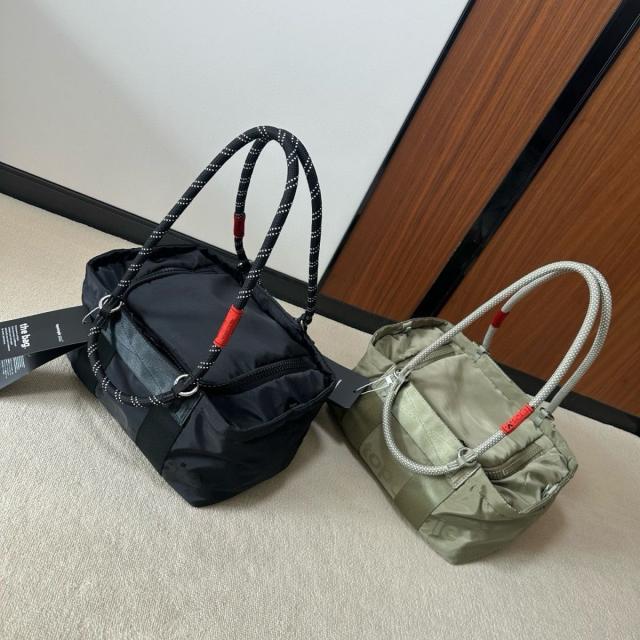 Topologieトポロジー小型多機能ショルダートート トラベルバッグ ブラック Topologieトポロジー多機能ショルダー トートバッグ 大容量トラベル