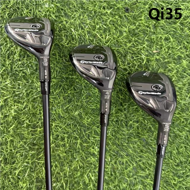 テーラーメイド Qi35 レスキュー 3U19° 4U22° 5U25° ユーティリティー ハイブリッド ゴルフクラブ S/R/SR 大人気 送料無料　品質保証