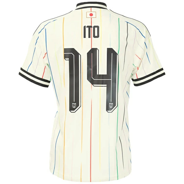 サッカー2026日本代表 #14 伊東純也 アウェイ レプリカ ユニフォーム 半袖 大人用 KLG77-JN1872