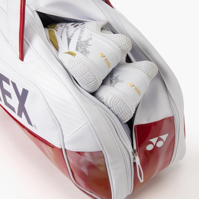 【即日発送】 YONEX ヨネックス トーナメントバッグ BAG2641WY 受注会限定品 バドミントン テニス ラケット バッグ ケース ブラック ホワイト スカイブルー スモークグリーン_6