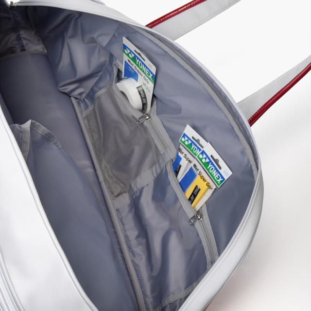 【即日発送】 YONEX ヨネックス トーナメントバッグ BAG2641WY 受注会限定品 バドミントン テニス ラケット バッグ ケース ブラック ホワイト スカイブルー スモークグリーン_8