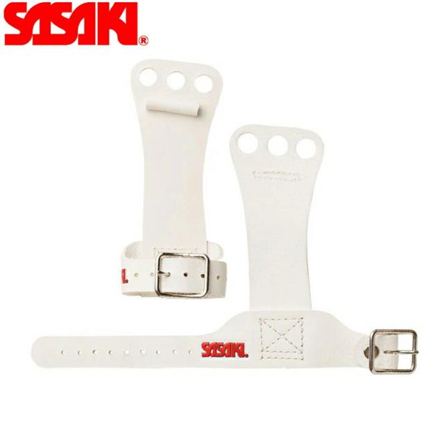 SASAKI ササキ 鉄棒用 ジュニアスキルプロテクター 3つ穴プロテクター (P-113) 器械体操 体操 男子体操 ジュニア キッズ こども 鉄棒 牛皮革 ハンドグリップ