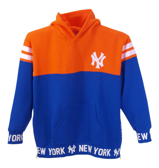 大きいサイズ メンズ Majestic サイドジッププルパーカー オレンジ ブルー 1178 8661 2 3l 4l 5l 6l の通販はau Wowma 大きいサイズのビッグエムワン