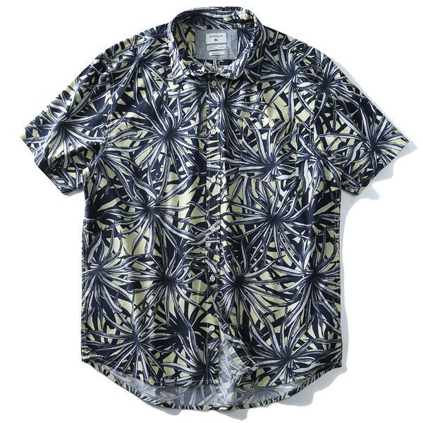 大きいサイズ メンズ Quiksilver クイックシルバー 総柄 半袖 カジュアル シャツ Bathursts Bats USA直輸入 eqywt03804_3