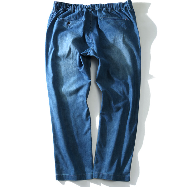 大きいサイズ メンズ Az Deux 接触冷感 ハーフシャーリング デニム イージー パンツ Azd 1118の通販はau Pay マーケット 大きいサイズのビッグエムワン