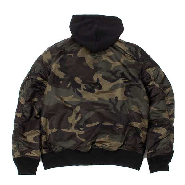 alpha industries hoodie camouflage