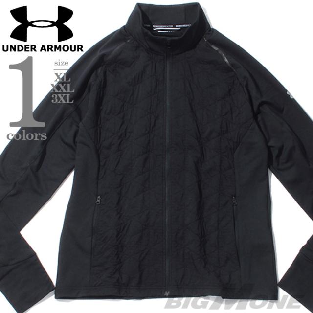 大きいサイズ メンズ UNDER ARMOUR アンダーアーマー コールドギア リアクター ラン インサレート ジャケット スポーツウェア USA直輸入 1342707