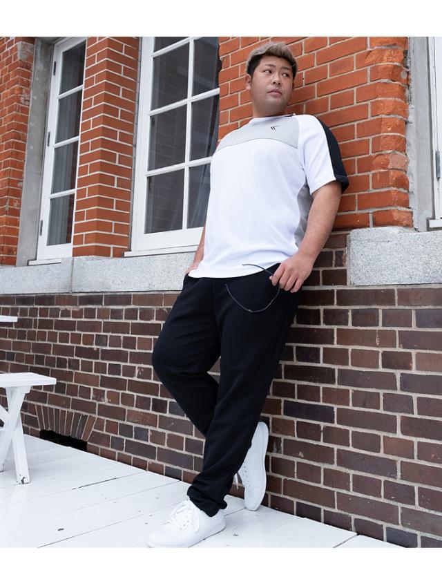 大きいサイズ メンズ Linkation 吸汗速乾 ラグランスリーブ Dry 半袖 Tシャツ アスレジャー スポーツウェア 春夏新作 La Tの通販はau Pay マーケット 大きいサイズのビッグエムワン