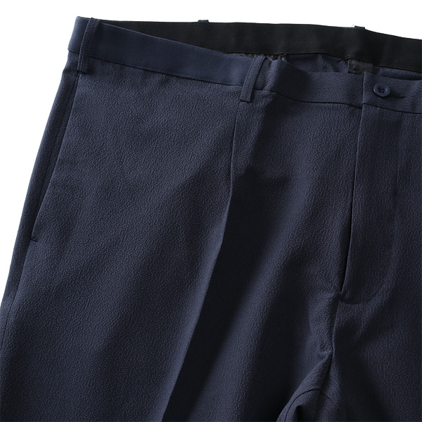 大きいサイズ メンズ ウエストゴム ストレッチ ワンタック スラックス ウォッシャブル 27003_7