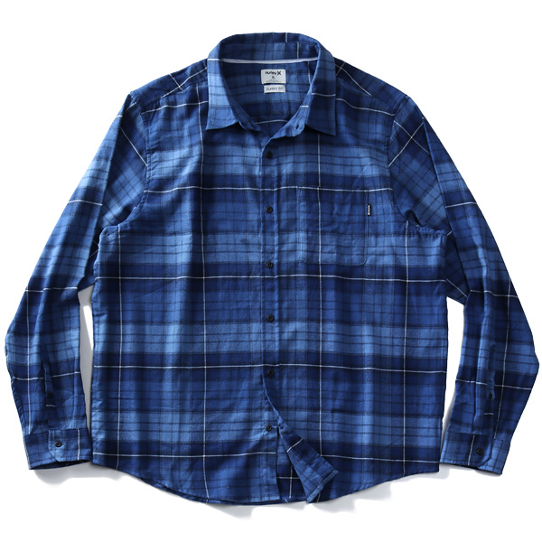 大きいサイズ メンズ HURLEY ハーレー フランネル チェック柄 シャツ USA直輸入 cu1010_3
