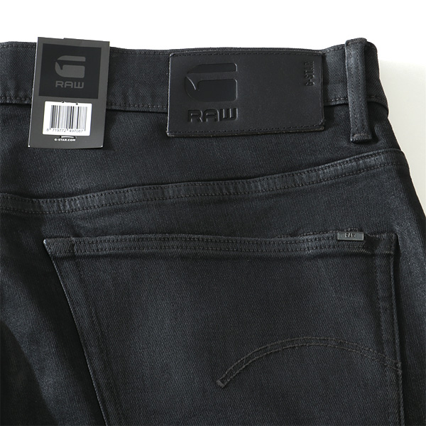 大きいサイズ メンズ G-STAR RAW ジースターロウ ウェスタンスタイル ストレッチ デニム ジーンズ G-STAR 3301 SLIM JEANS 51001-b479_12
