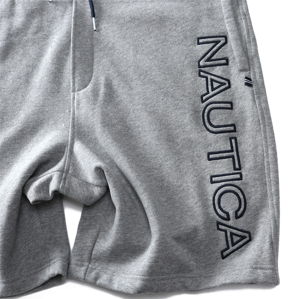 大きいサイズ メンズ NAUTICA ノーチカ フリース ニット ロゴ ショーツ ショートパンツ ハーフパンツ USA直輸入 k01170_9