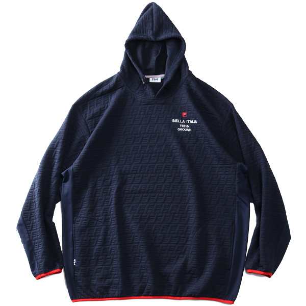 大きいサイズ メンズ FILA GOLF フィラゴルフ ジャガード ストレッチ