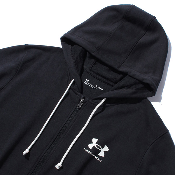 大きいサイズ メンズ UNDER ARMOUR アンダーアーマー フルジップ パーカー USA直輸入 1370409-001_4