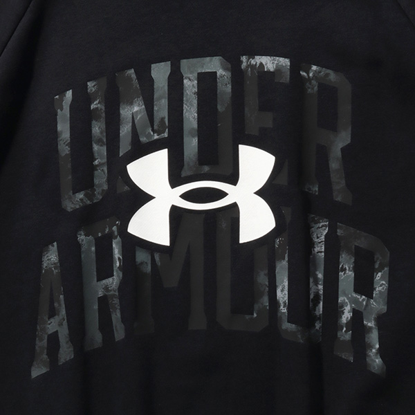大きいサイズ メンズ UNDER ARMOUR アンダーアーマー クルーネック フリース トレーナー RIVAL FLEECE WORDMARK DYE CREW USA直輸入 1373703-001_5
