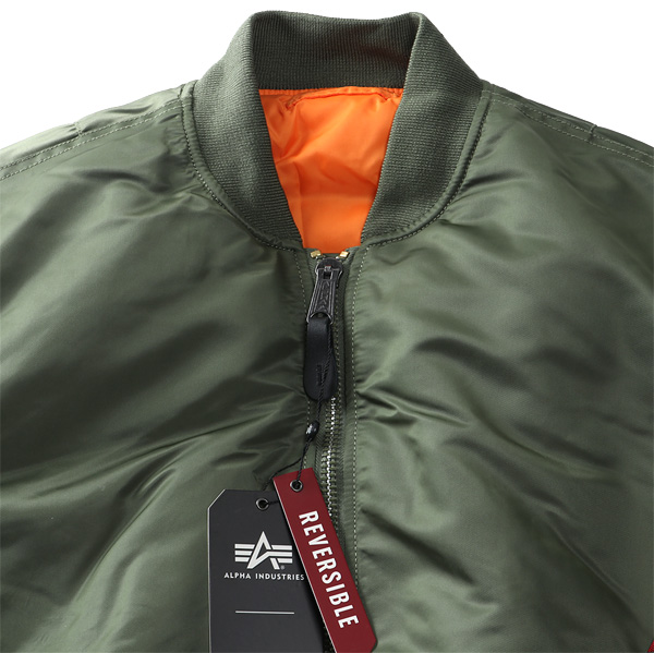 アルファインダストリーズ　MA-1 フライトジャケット　リバーシブル　XL Alpha Industries 送料無料 アルファインダストリーズ