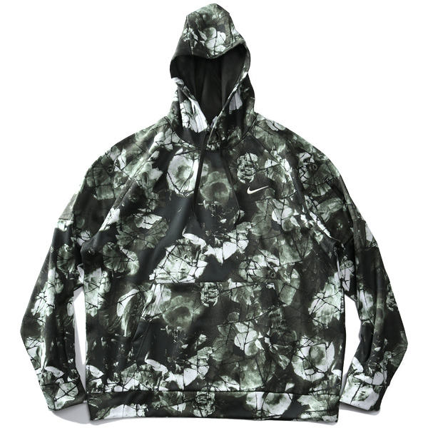 大きいサイズ メンズ NIKE ナイキ 総柄 プルオーバー パーカー THERMA-FIT PULLOVER FITNESS HOODIE USA直輸入 dq4836_3