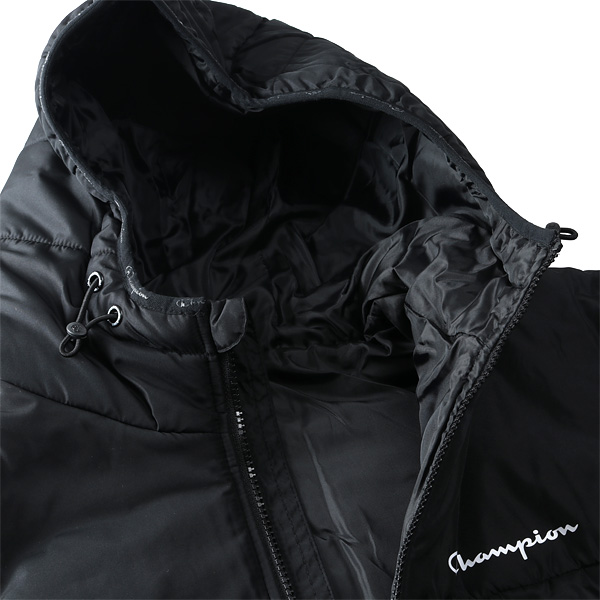 大きいサイズ メンズ Champion チャンピオン フーデッド 中綿