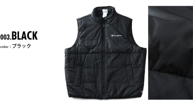 大きいサイズ メンズ Champion チャンピオン 中綿 ベスト USA直輸入