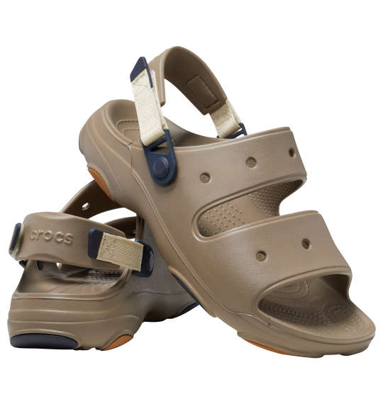 大きいサイズ メンズ crocs サンダル CLASSIC ALL TERRAIN SANDAL カーキ × マルチ 1240-3237-1 M11 M12 M13 M14 M15の通販は