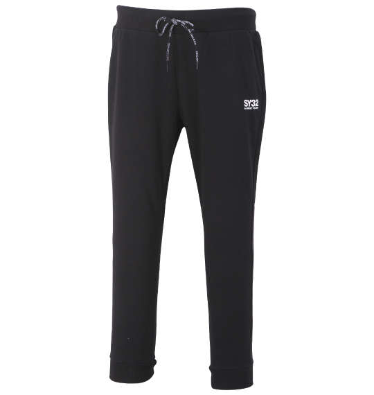 大きいサイズ メンズ SY32 by SWEET YEARS バックビッグロゴ スウェット パンツ ブラック 1274-3260-2 3L 4L 5L 6Lの通販は 17,600円