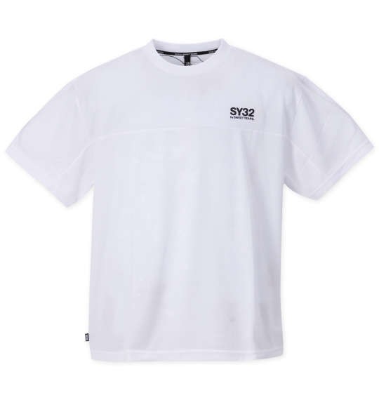 大きいサイズ メンズ SY32 by SWEET YEARS エクスチェンジエンボスカモ 半袖 Tシャツ ホワイト 1278-3501-1 3L 4L 5L 6Lの通販は