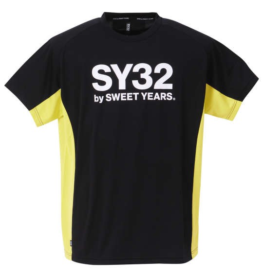 大きいサイズ メンズ SY32 by SWEET YEARS アスレチックプラクティス 半袖 Tシャツ ブラック 1278-3502-2 3L 4L 5L 6Lのサムネイル