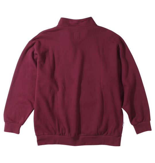 大きいサイズ メンズ ELEMENT UNIV ハーフジップ スウェット バーガンディ 1278-3626-1 3L 4L 5L 6L_1