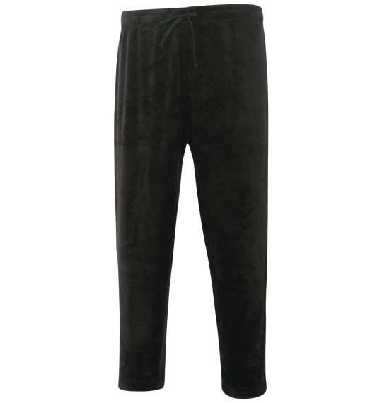 大きいサイズ メンズ FRUIT OF THE LOOM ボア フリース ルームウェア セット ブラック 1279-3330-2 3L 4L 5L 6L 8L_1